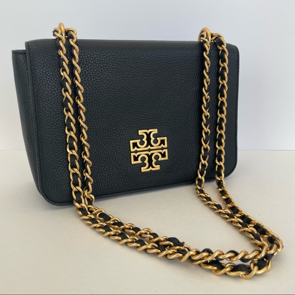 Tory Burch Handbags - Tory Burch Black Leather Handbag